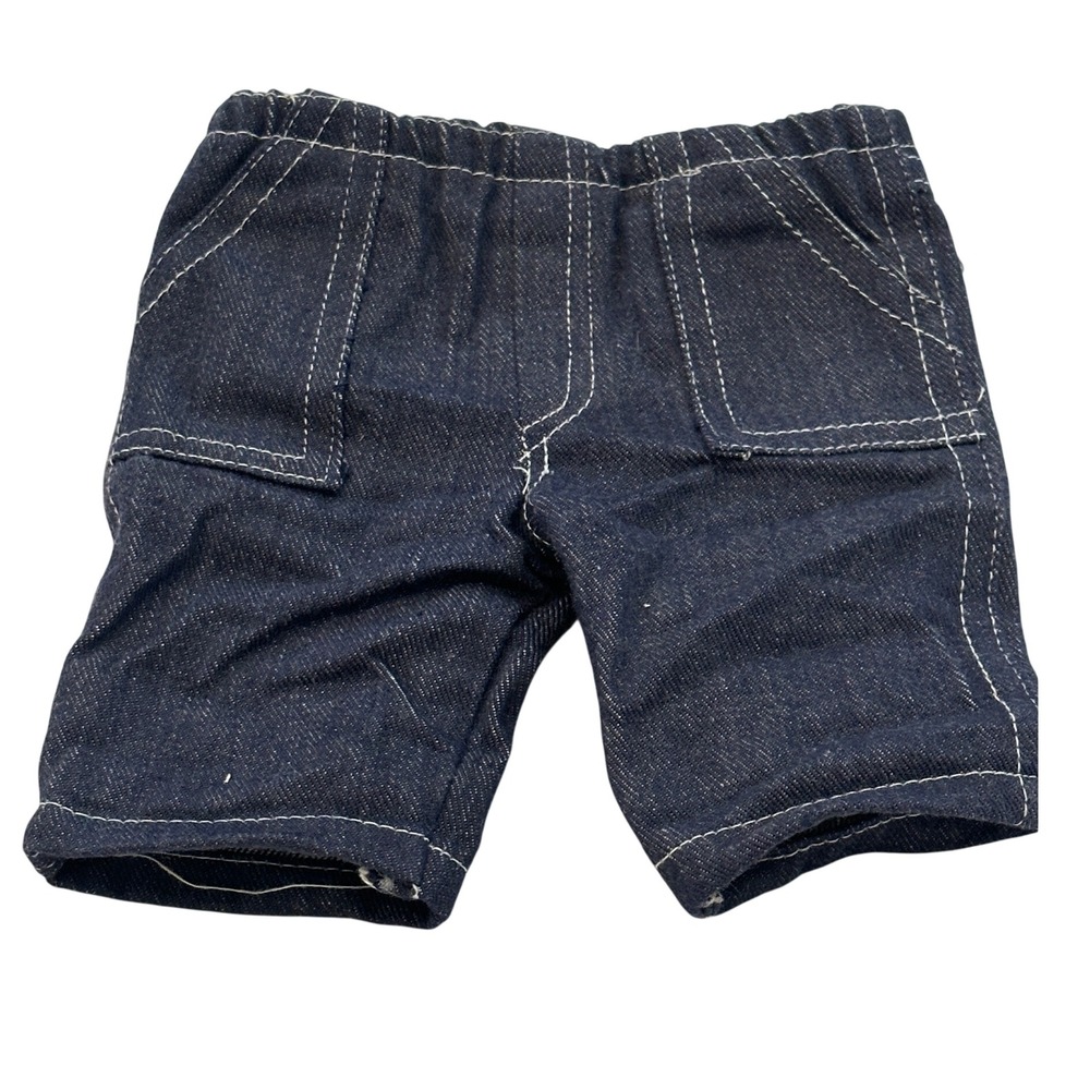 Vintage 1983 Cabbage Patch Kids Doll Denim Jeans Dark Wash Blue Pants Accessory
